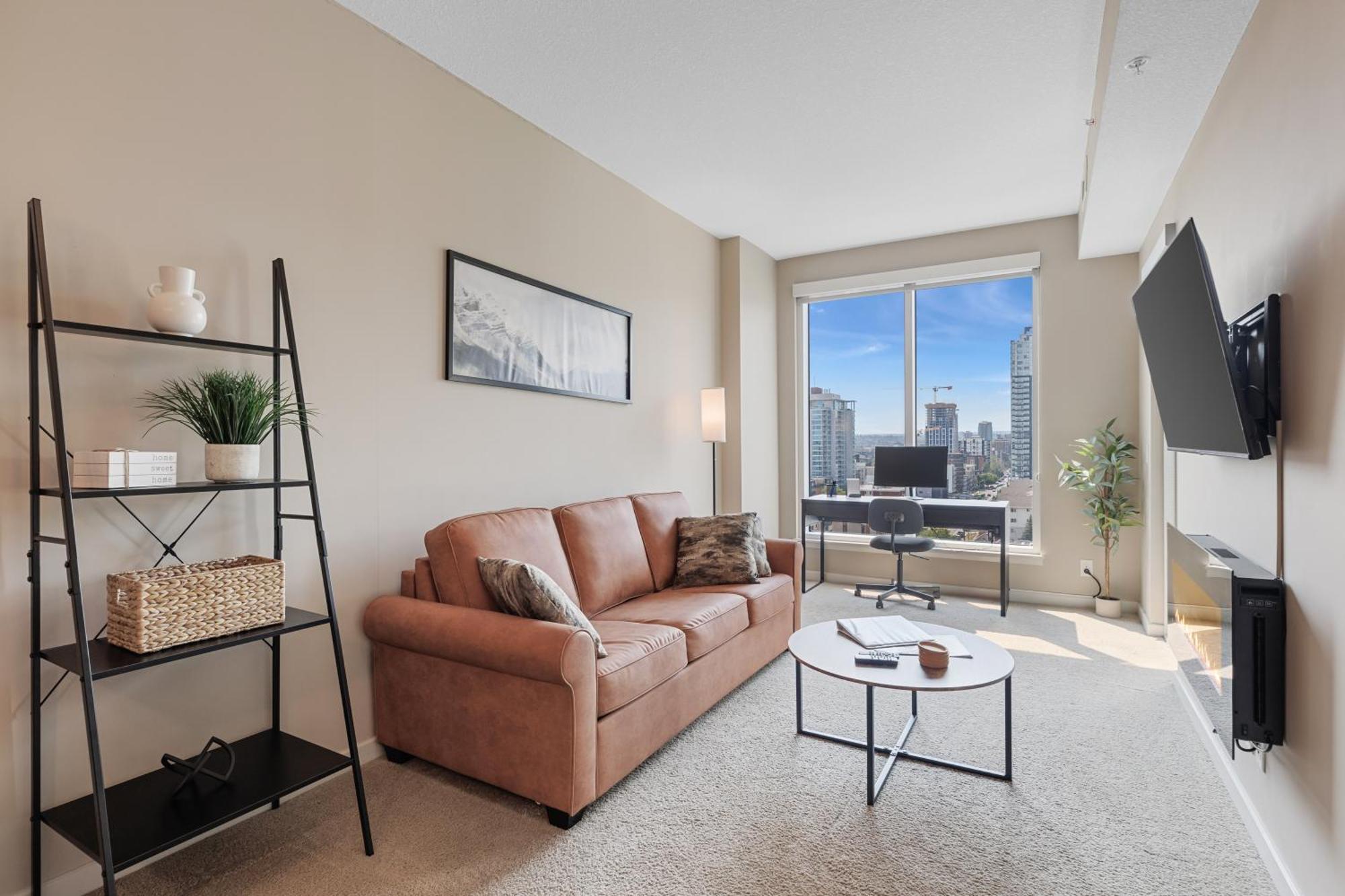 Heart Of Downtown Calgary Spacious Luxury Condo With Stunning Views And Premium Amenities المظهر الخارجي الصورة